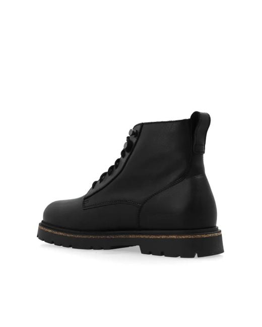 Birkenstock Black Highwood Lace Boots for men