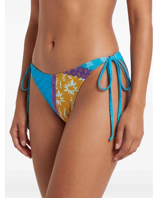 Donde Esteban Blue Estrellitas Bikini Top