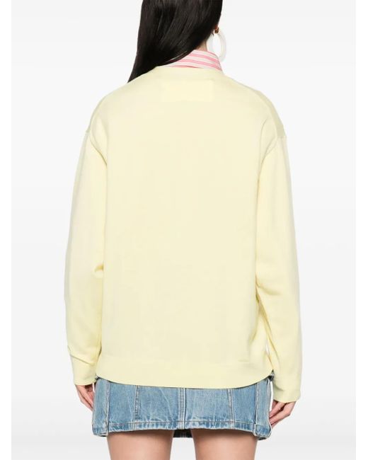KENZO Peonies デコラティブ カーディガン Natural