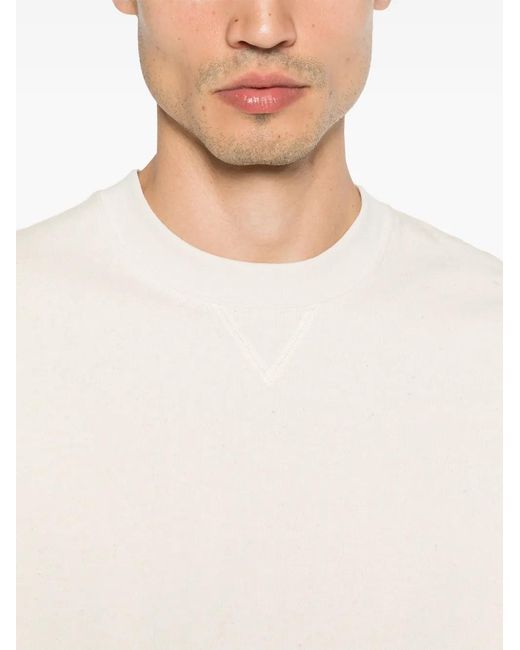The Row White Pacey Stitched Sweatshirt for men