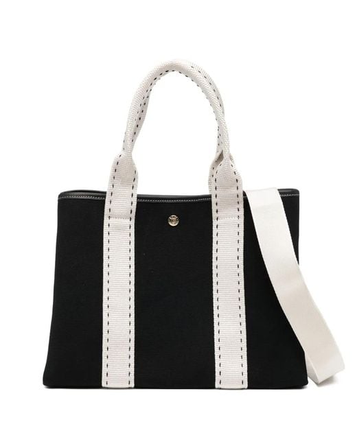 Rue de Verneuil Black Medium Traversée Tote Bag