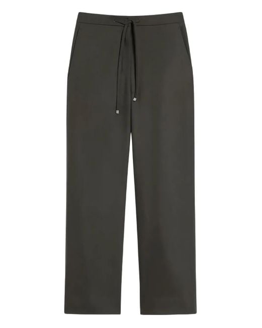 Max Mara Gray Hose mit Kordelzug