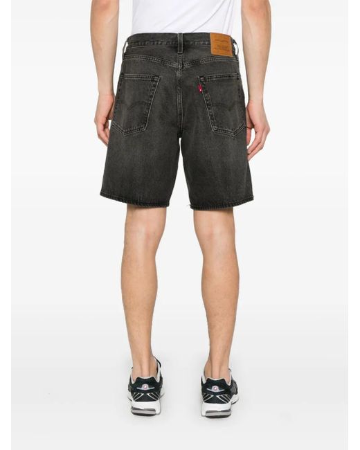 Levi's Gray 468 Loose 9" Shorts for men
