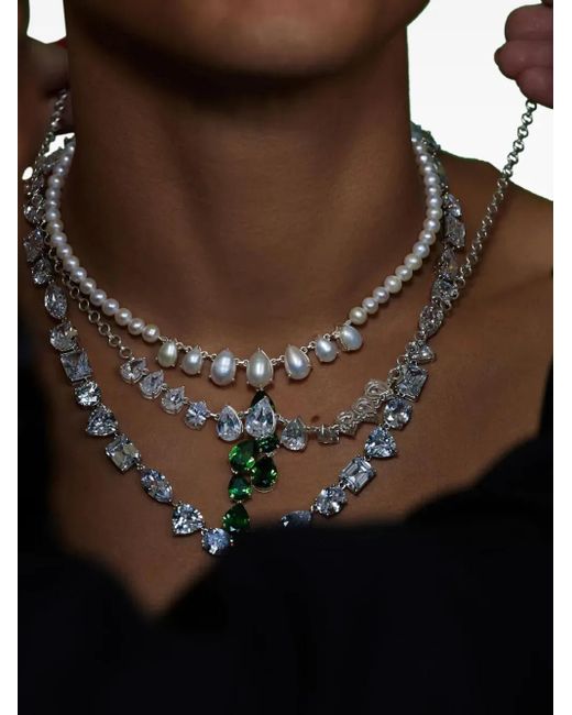 Collana Con Pendente di Veert in Metallic