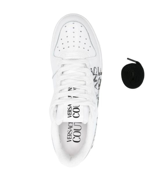 Zapatillas Starlight con logo Versace de hombre de color White