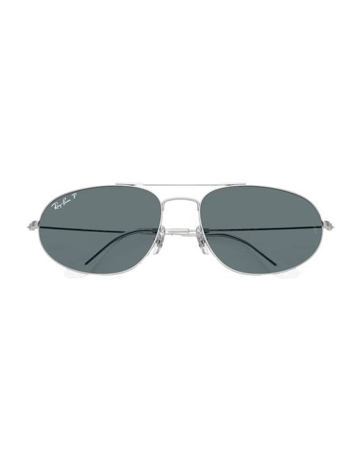 Ray-Ban Gray Explorer Iv Pilot-Frame Double-Bridge Sunglasses