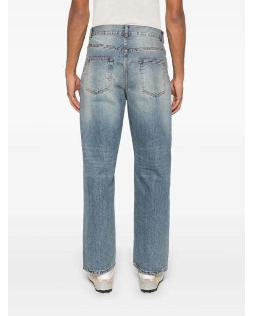 TONYWACK Blue Straight-Leg Jeans for men