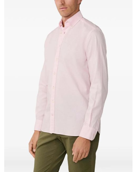 Hackett Pink Button-Down Shirt for men