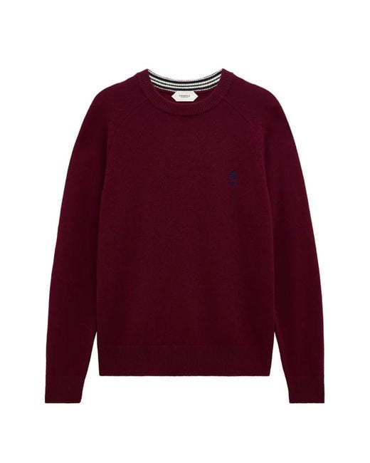 Pringle of Scotland Red Pull À Col Rond for men