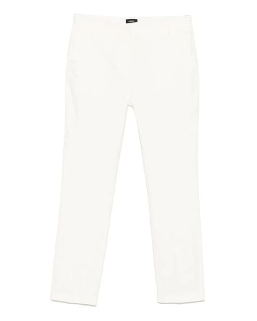 Pinko White Bello Trousers
