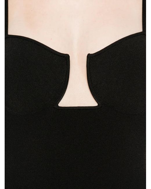 Givenchy Black Cutaway Mini Dress
