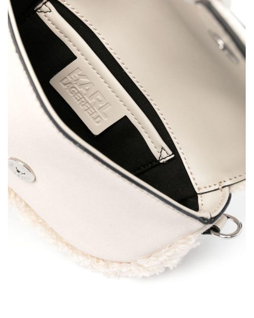 Karl Lagerfeld K/Saddle faux-leather Crossbody Bag - Farfetch