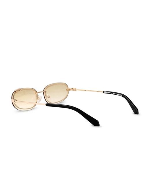 Off-White c/o Virgil Abloh Natural Miami Sunglasses