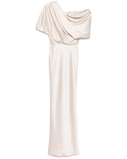 Amsale White The Slouch Dress