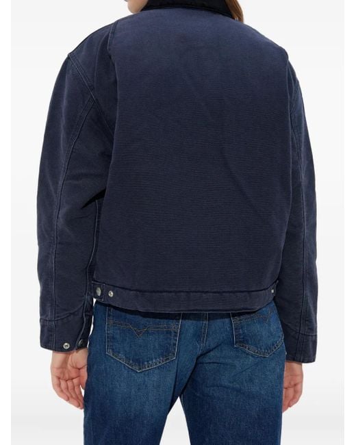 Giacca Con Zip E Logo di Carhartt in Blue