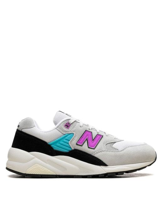 New Balance White 580 Low-top Sneakers