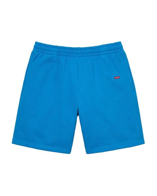 Supreme Trainingsshorts Met Logo in het Blue voor heren