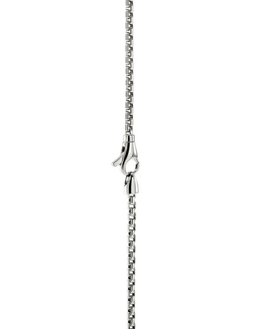 John Hardy Metallic Nailhead Rag Necklace for men