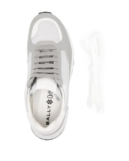 Bally White Flick Sneakers