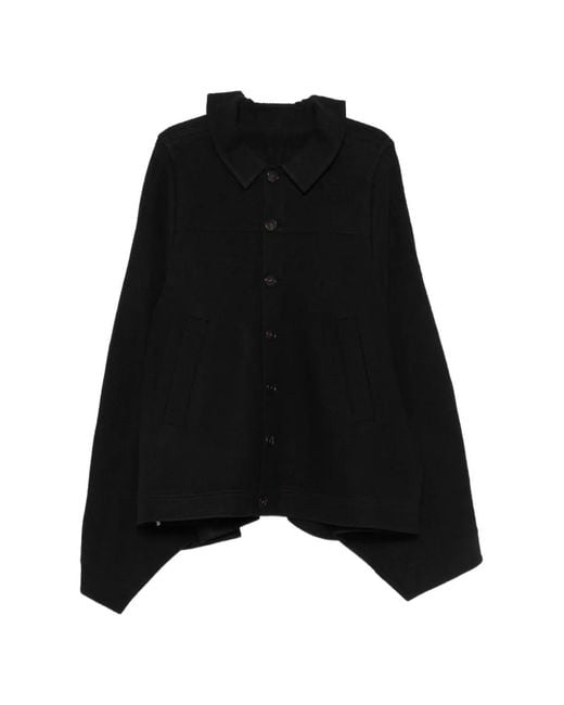SOH Black Cape Boutonnée