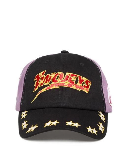 Cappello Da Baseball Con Logo di Twojeys in Black