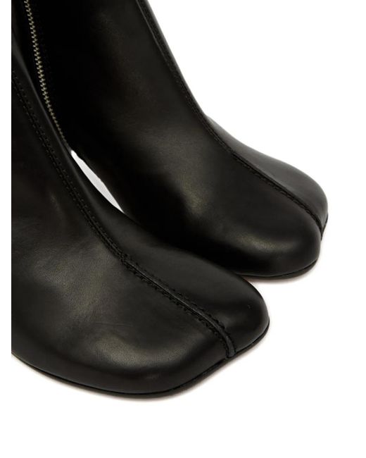 Bottines Anatomic 70 Mm À Talon Épais MM6 by Maison Martin Margiela en coloris Black