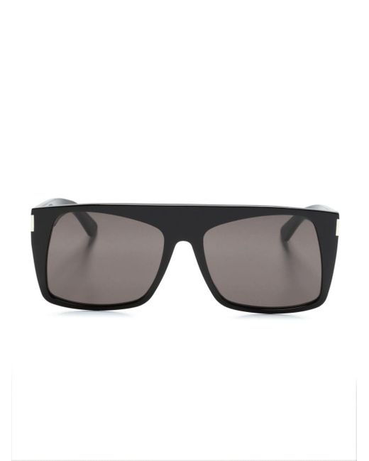 Saint Laurent Eckige SL 651 Vitti Sonnenbrille in Gray für Herren