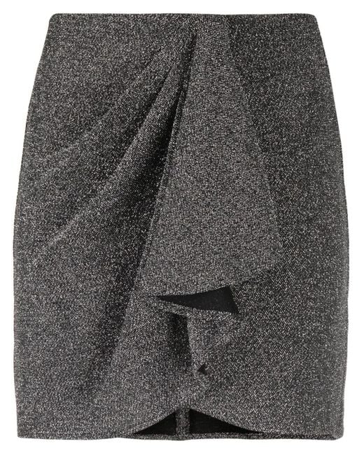 Isabel Marant Gray Bergen Mini Skirt