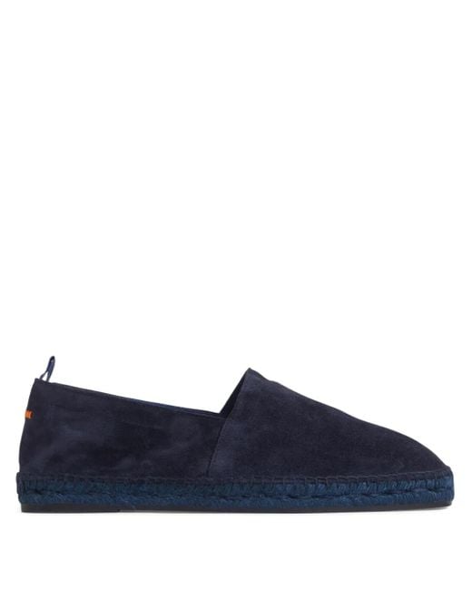 Castaner Blue Pablo Suede Espadrilles for men