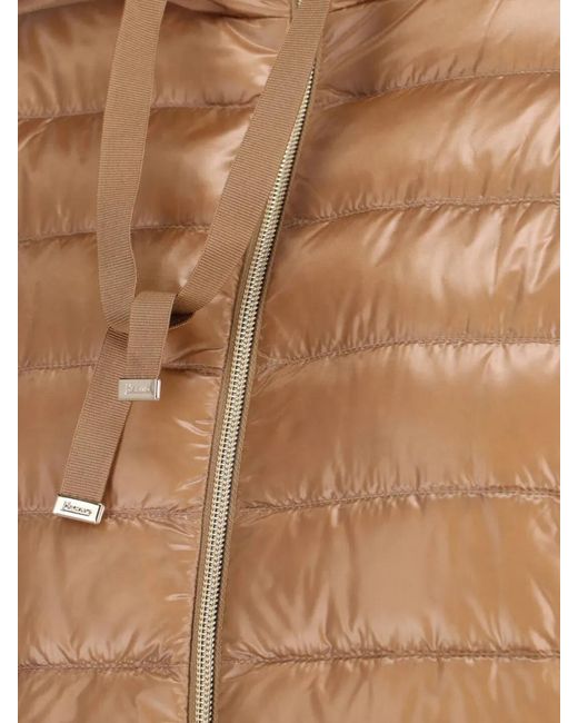 Herno Natural Zip-Up Cardigan
