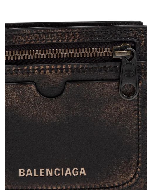 Balenciaga Superbusy Wallet in Black for Men | Lyst
