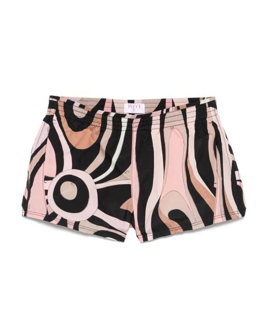 Emilio Pucci Orchidee ショートパンツ Black