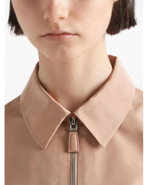 Prada Natural Faille Shirt