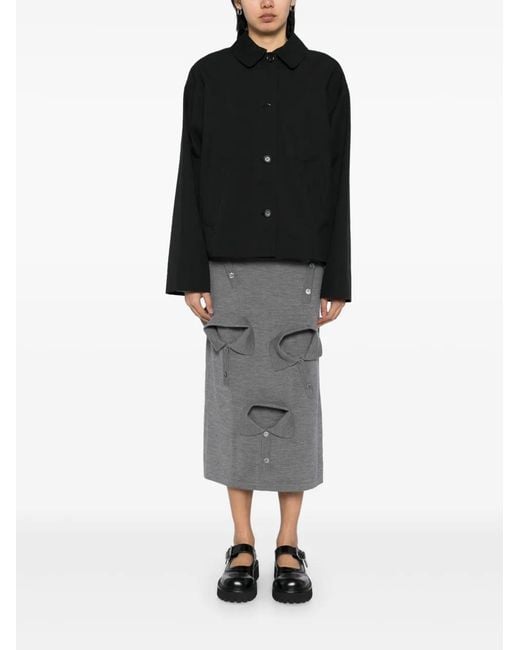 Moschino Black Single-Breasted Jacket