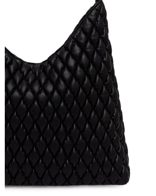 DKNY Black Quilted Tote Bag