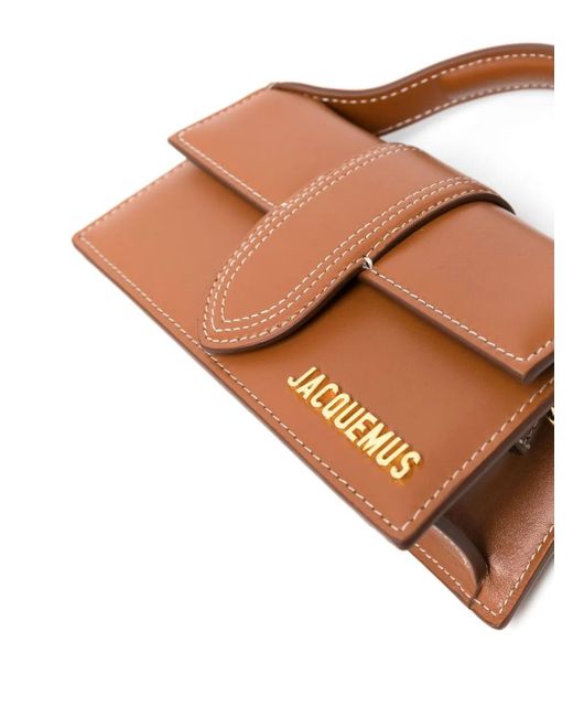 Jacquemus Brown Le Bambino Leather Handbag