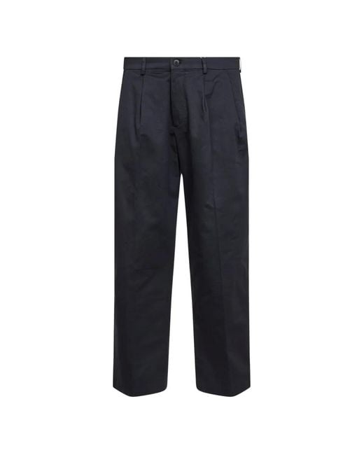 NN07 Blue Pantalon Justin À Coupe Ample for men