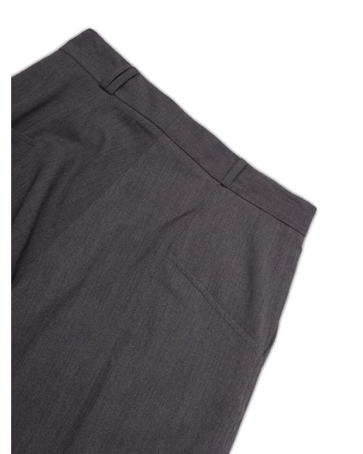 Bonsai Gray Pantalon Ample À Design Plissé for men