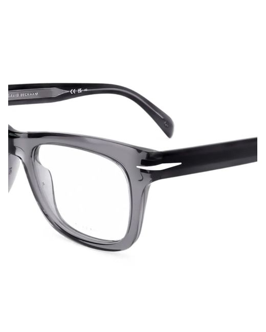 David Beckham White Square-Frame Glasses for men