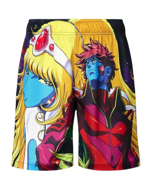 Pantalones cortos Interstella Pleasures de hombre de color Blue