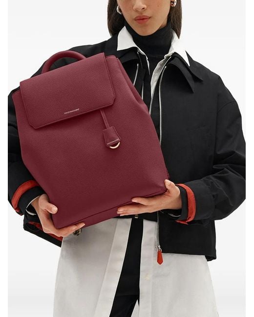 Maison De Sabre Red The Medium Soft Backpack