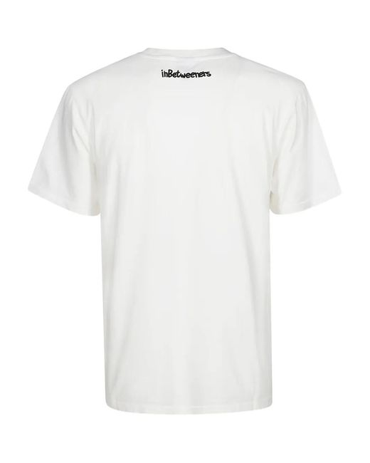 INBETWEENERS White Bear-Patch T-Shirt