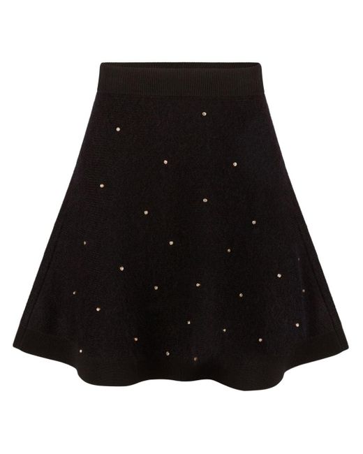 Black flare skirt sale online