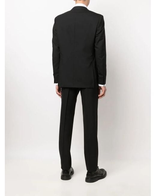 Canali Einreihiger Anzug in Black für Herren