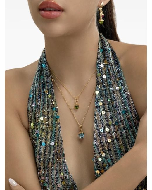 Tamara Comolli Metallic Mikado Bouquet Swiss Topaz Pendant