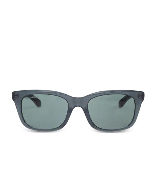 Balenciaga Gray Square-Frame Sunglasses for men