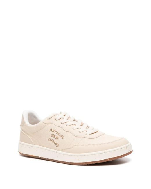Acbc White Evergreen Low-Top Sneakers