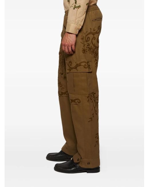 BAZISZT Lucha Hose in Green für Herren