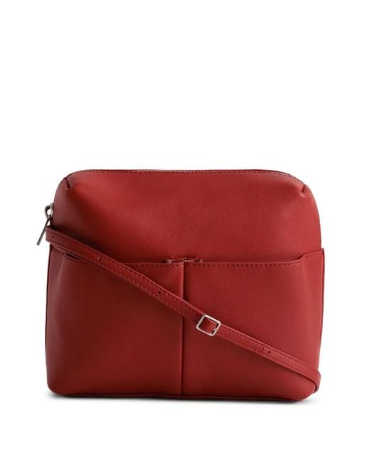 Yu Mei Red Kaye Satchel