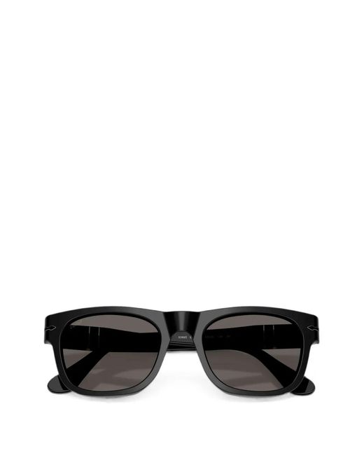 Persol Black Square-Frame Sunglasses